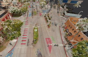 NavVis-VLX-3-point-cloud-data-Culver-city-Area_1_Intersection