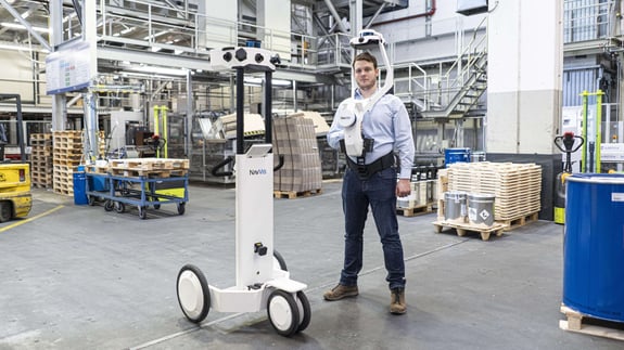NavVis VLX can complement NavVis M6 in laser scanning projects