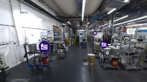 Indoor-Positionierung: der Schlüssel zu AR in Ihrer digitalen Fabrik